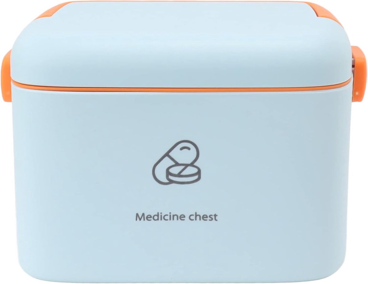 Opbergdoos voor Medicijnen, Container voor EHBO-doos, Grote Familie-EHBO-doos, Medicijndoos, Organizer voor Noodgevallen (Type A)