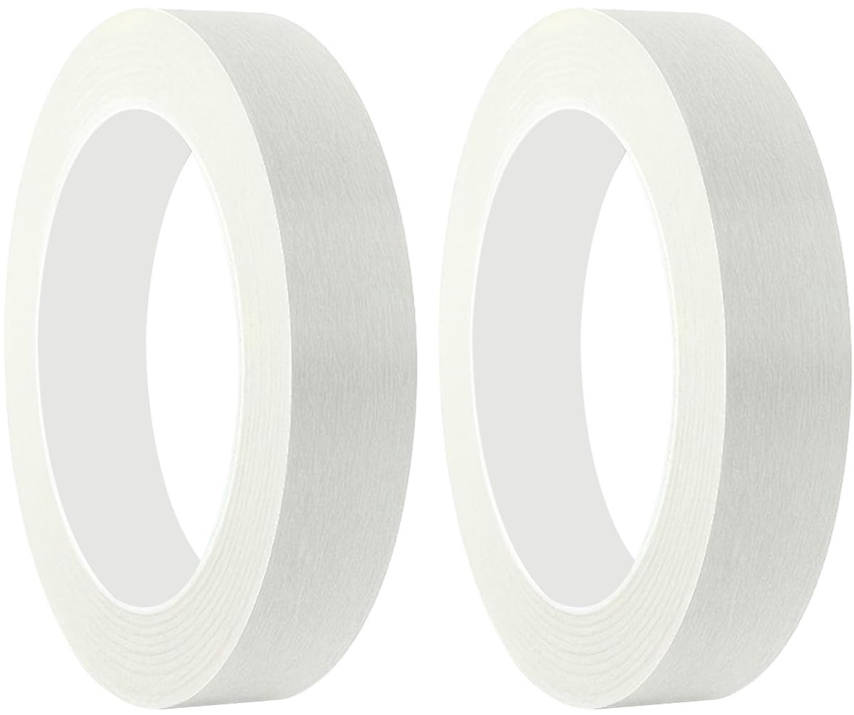 2 Rollen Afplakband Schilderen, 20 mm x 50 m Masking Tape