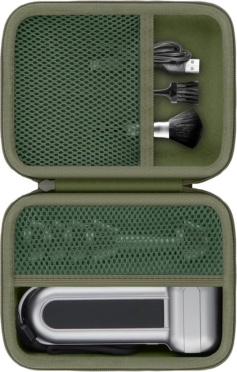 Duurzame Hard Housing Cover voor Elektrische Luchtventilator en Turbo Fan, Army Green, Geschikt voor MF100 en MF50 Modellen