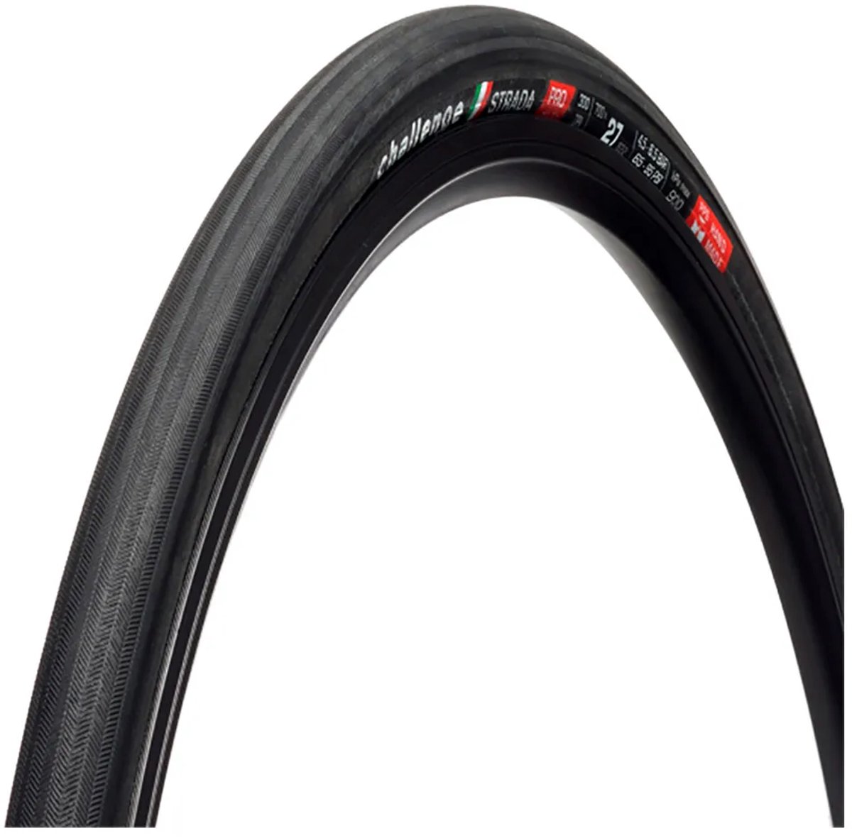 Challenge Strada Pro Handmade Smart 700c X 28 Racefietsband Zwart 700C x 28