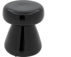 Kave Home - Bijzettafel Manya van zwart keramiek Ø 38 cm