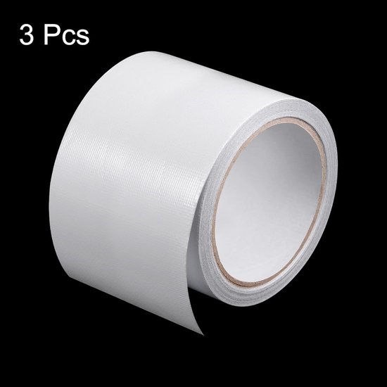 Tent Reparatie Tape - Ripstop Patch - Waterdicht Herstellen - Hoge Hechtsterkte - 3 stuks 315"x246ft - Wit — afbeelding 2