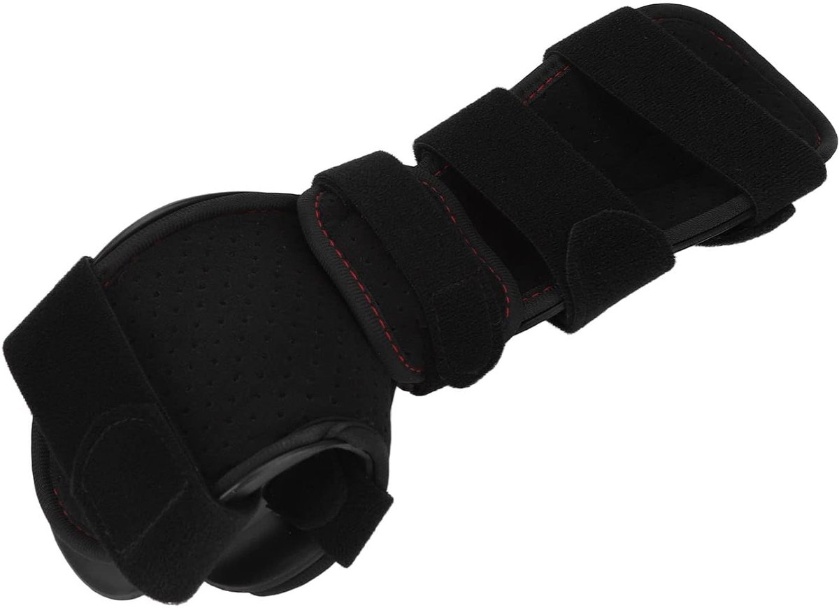 Stabiele Ondersteuning Beroerte Handspalk, Regelbare Verwijderbare Zachte Rust Handbrace, Gewrichtsverstuiking Tendinitis Spalken(S-rechts)