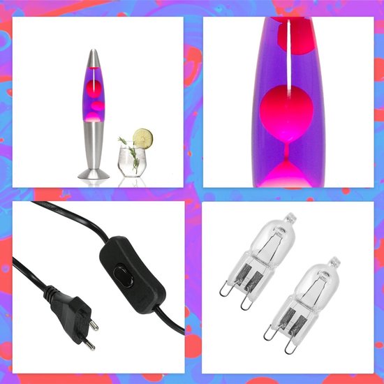 Zavio® Lavalamp voor Kinderen - Plasmalamp Volwassenen - Sfeerlicht van zavio — afbeelding 3