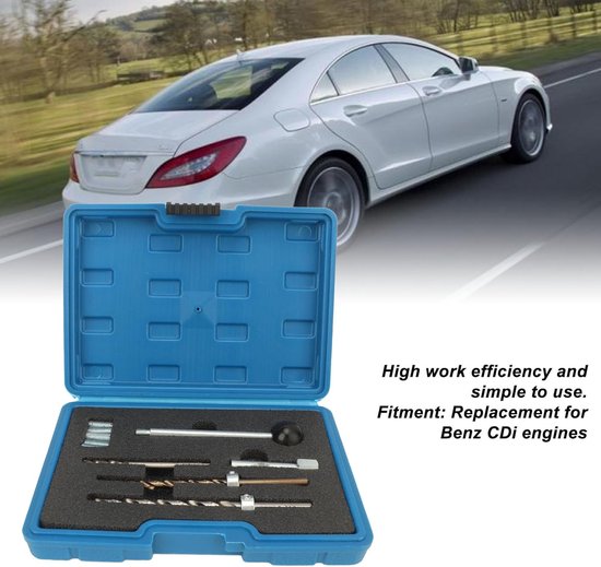 Stud Reparatie Kit Vervanging voor Benz, Klemreparatiekit, Duurzame Metaalinjector Draadreparatie Kit voor CDI -motoren, M6 Schroefdraadinzetstukken — afbeelding 3