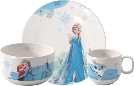 & Boch Disney Frozen Kinderservies-set 3-dlg 26,5x13,5x24cm