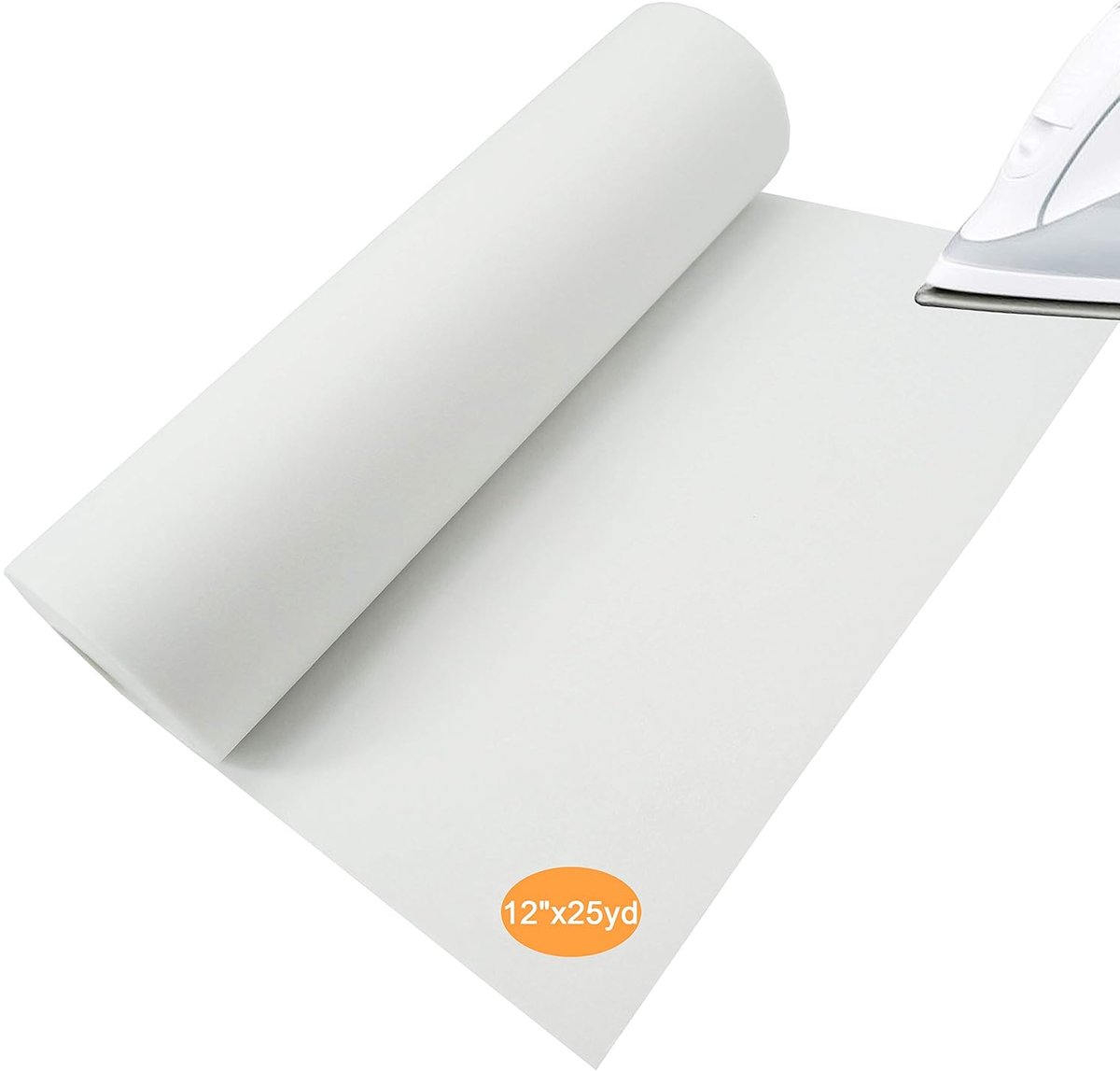 brothread Smeltbare Opstrijkbare Tear Away (scheurvlies) Machine Borduurvlies 12"x 25 Yd (30cmx23M) rol - Midden Gewicht 1.8 oz - 3 opties - Tear Away/Cut Away/No Show Mesh