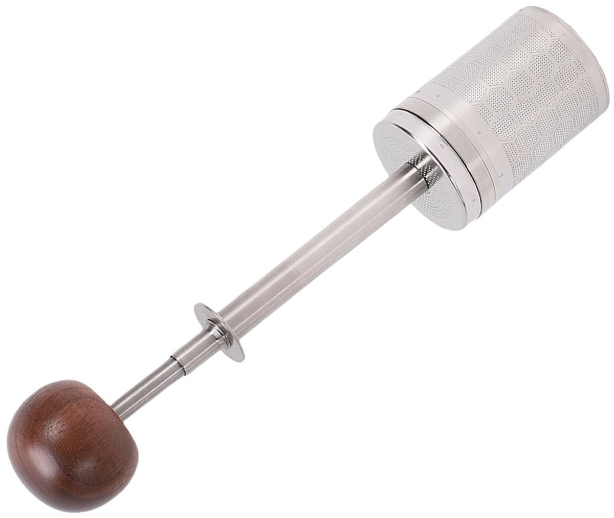 Omgoods - RVS Theefilter voor Losse Thee met Lange Handgreep