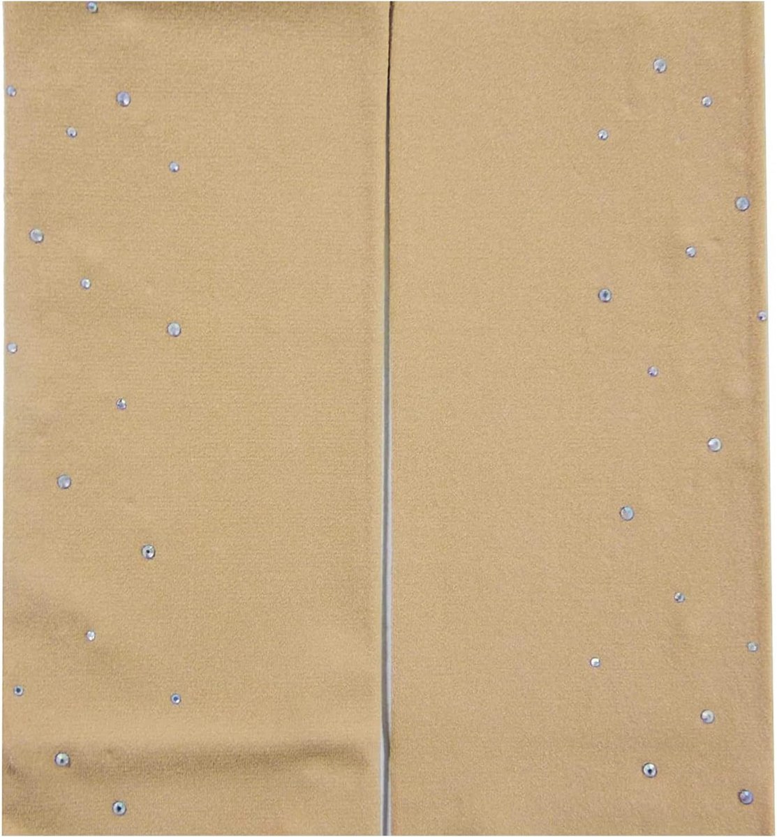 WORLD BY SKATER FOR SKATERS Panty voor kunstschaatsen, klein sterrenontwerp. AAA kwaliteit strass steentjes