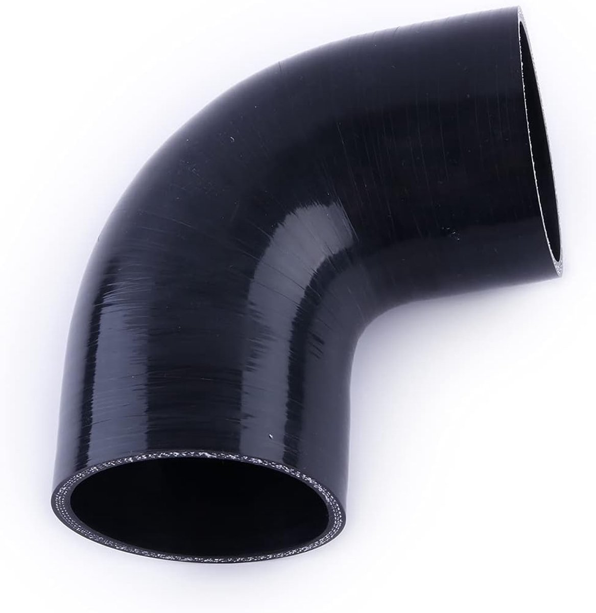 90 graden 7,6 cm elleboog siliconen verloopstuk rechte verbindingsslang 4-laags versterkte turbo/intercooler/inlaatpijp industrieel hydraulisch
