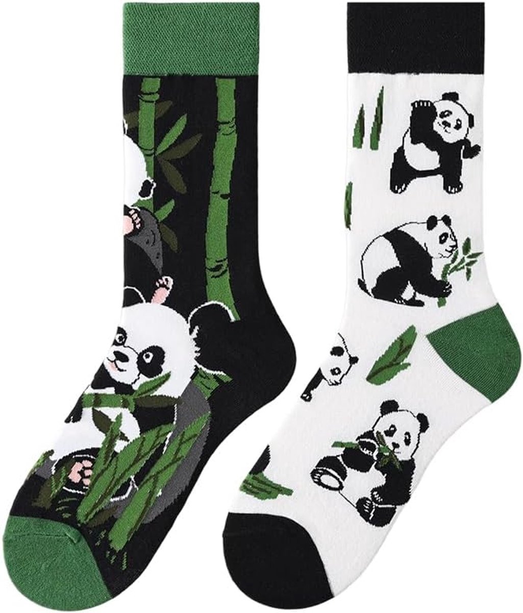 Sokken Voor Dames En Heren Unisex Veel Motieven Dieren Eten Fruit Sport Kunst Van Katoen Cadeau Asymmetrische Patronen Links En Rechts