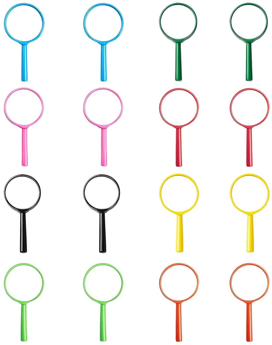 Omgoods - Vergrootglas voor Kinderen - Speelgoed Loep in 8 Kleuren