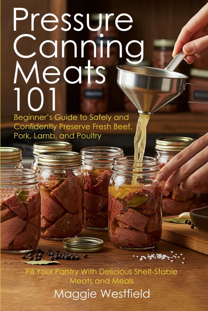 Canning Meats 101: Beginner's Guide to Safely and Confidently Preserve Fresh Beef, Pork, Lamb, and Poultry Fill Your Pantry With Delicious Shelf-Stable Meats and Meals