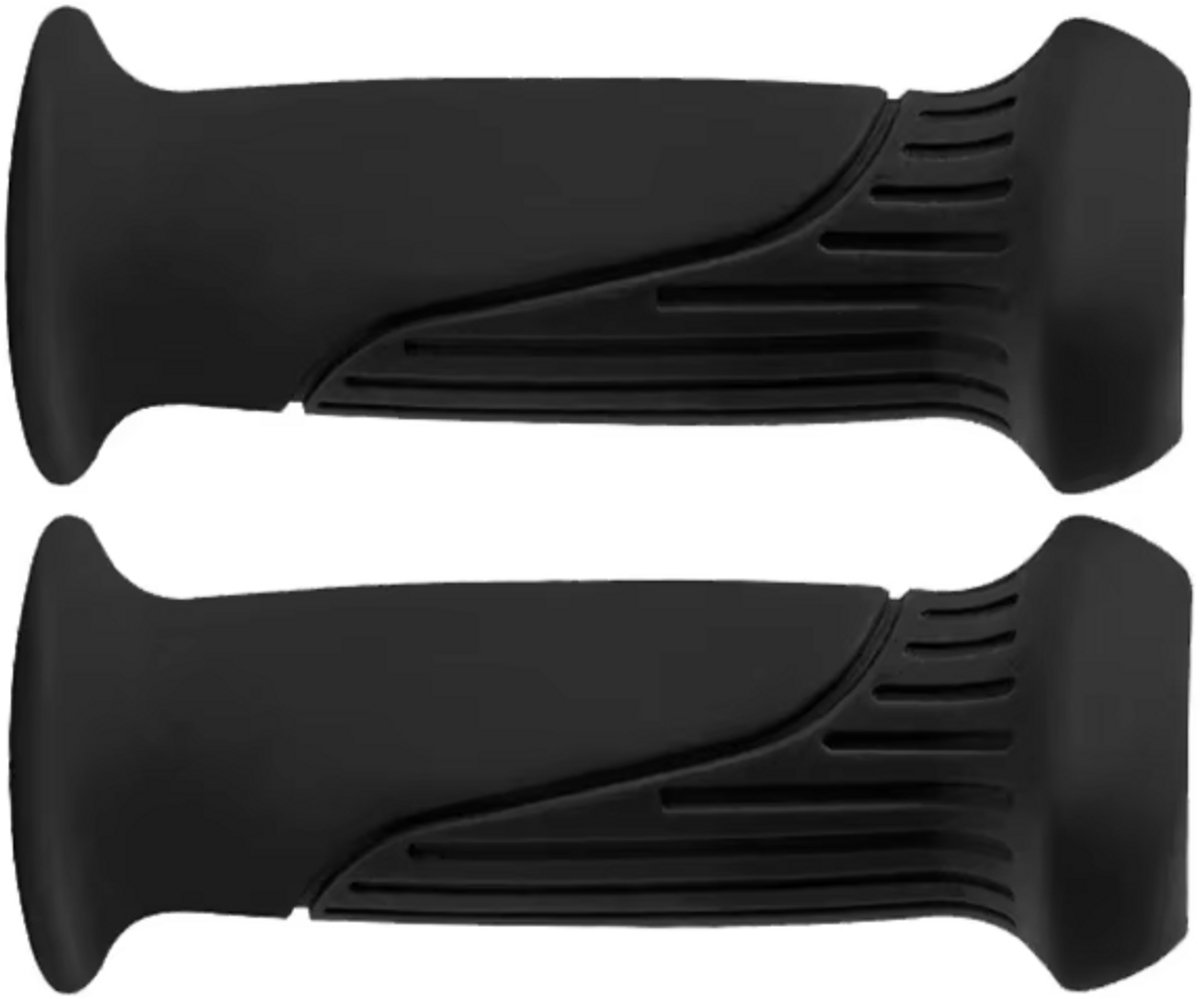 Rieba® Handvatten Kinderfiets 90mm - Fiets - Step - Binnen diameter 22mm - Kinderen - Rubber - Antislip - Zwart