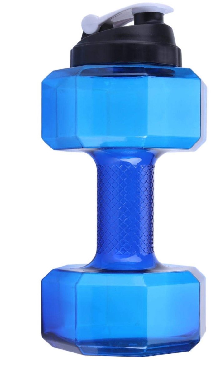 Omgoods - Dumbbell Waterfles van 2.2L, Ideaal voor Fitness en Outdoor