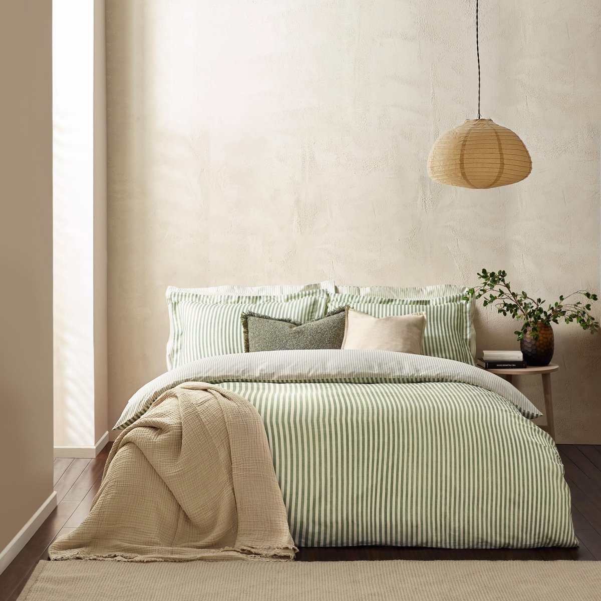 Omgoods - Ultra Zacht Katoenen Dekbedovertrekset met Reversible Design