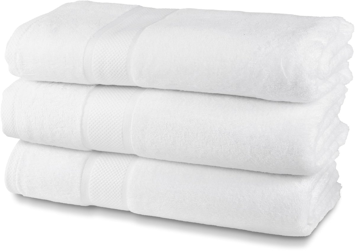 Omgoods - Terry Towel Set van 3 Badhanddoeken - 100% Katoen, Luxe en Duurzaam