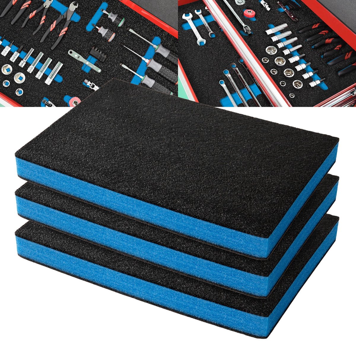 Omgoods - Toolbox Schuim Inserts voor Organisatie en Bescherming 18 Inch