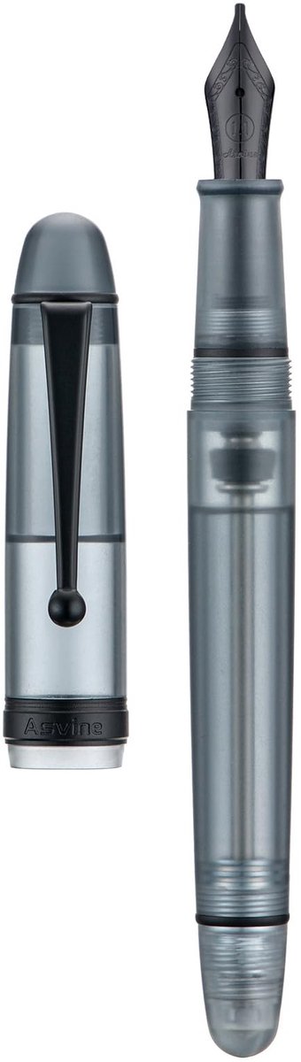 Omgoods - V126 Vacuum Vulpen - Matte Zwart met Stub Nib 1.1mm