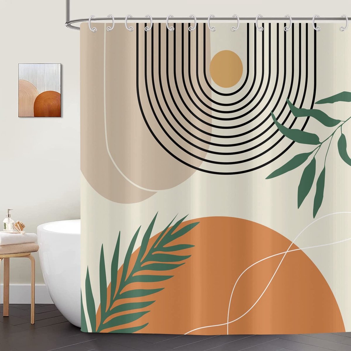 Omgoods - Boho Stijl Douchegordijn 180x240 cm voor Badkamer