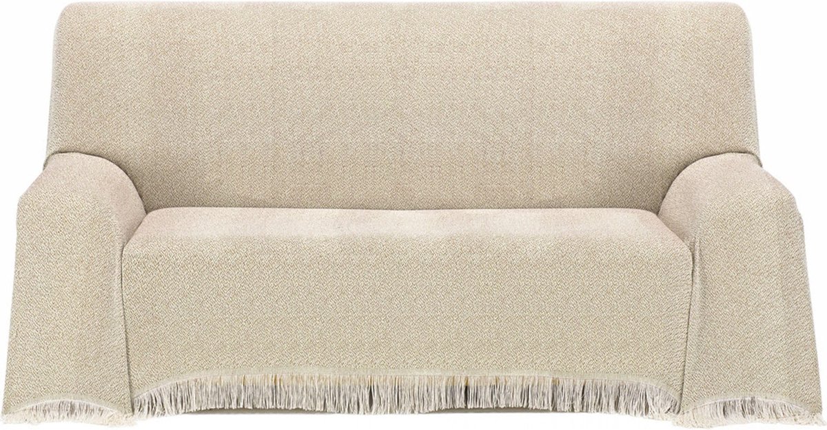 Omgoods - Multifunctionele Bedsprei 180 x 260 cm - Extra Zacht Beige