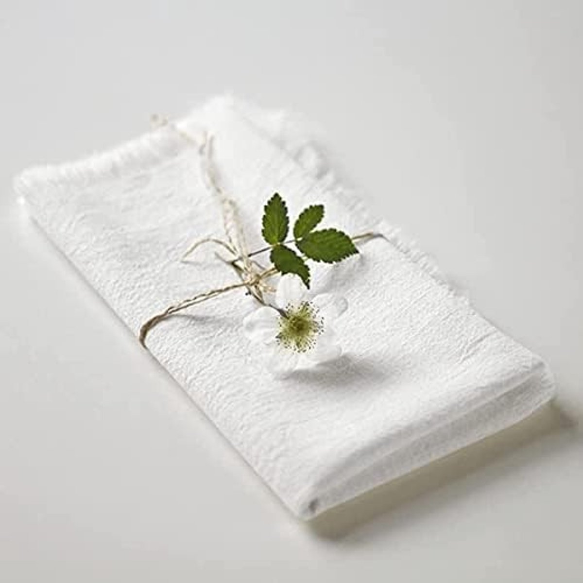 Omgoods- Servetten 6 Stuks - Stoffen/Linnen - Wasbaar/Herbruikbaar - Tafelservetten - 45 x 45 cm - Voor Feesten/Evenementen - Tafellinnen
