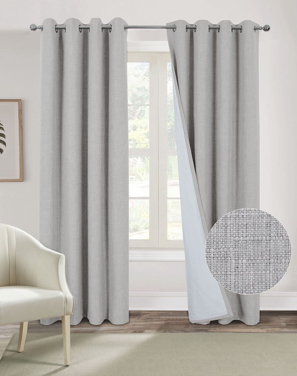 Omgoods - 100% Verduisteringsvoering - Lichtgewicht en Wasbaar 114x160 cm