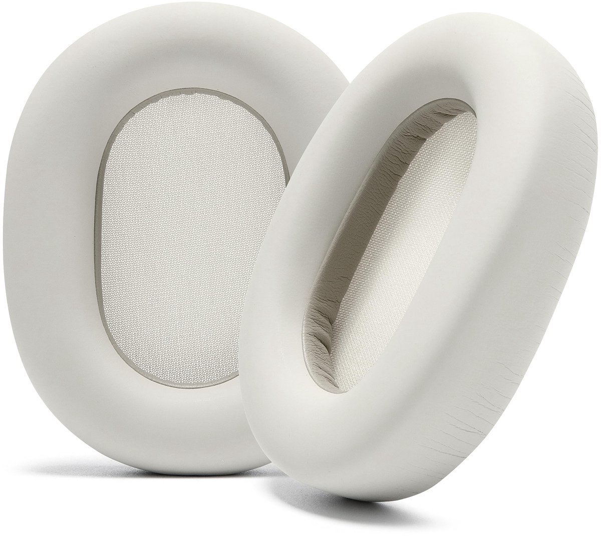 Omgoods - Extra Dikke Oorkussens voor Sony WH-1000XM5 - Luxe Geheugenfoam in Zilver