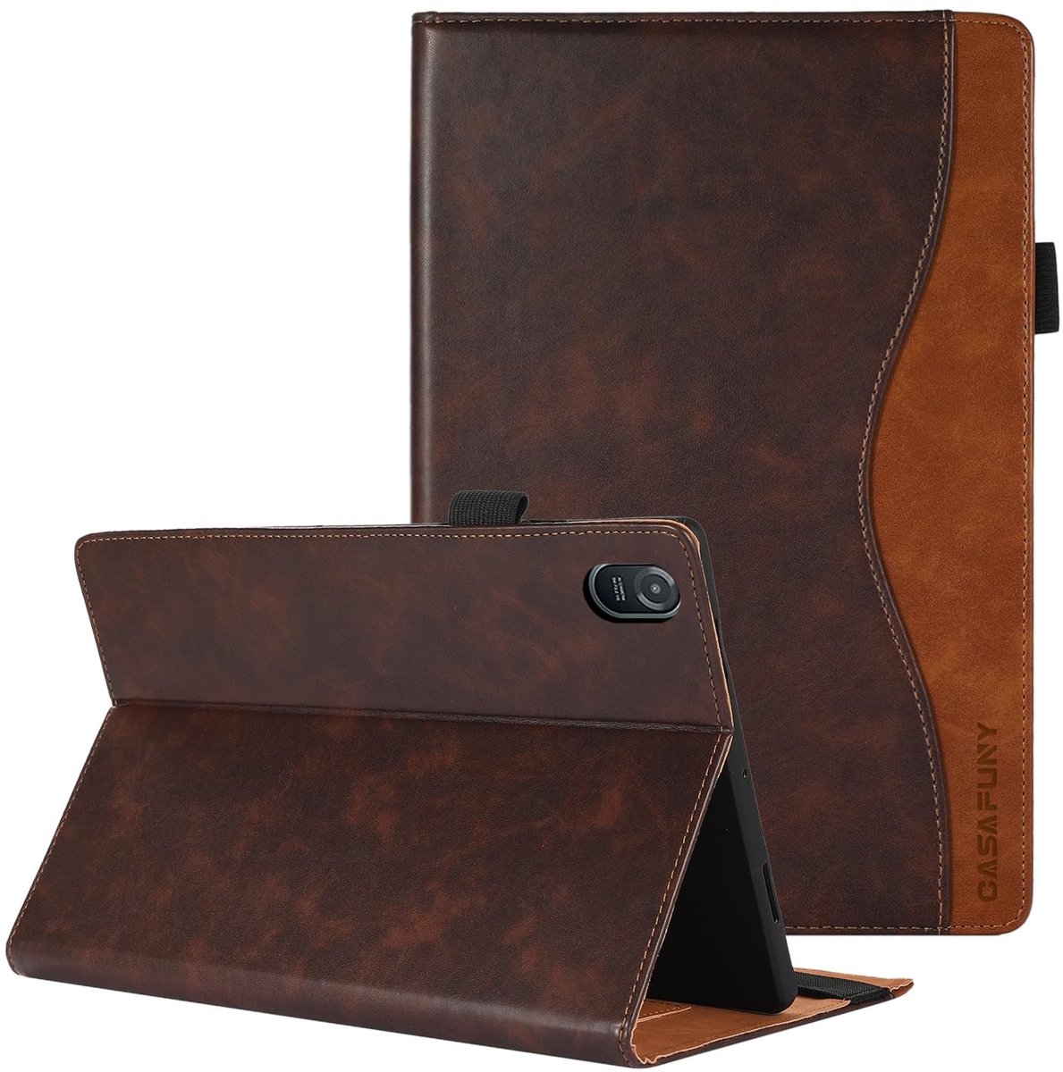 Omgoods - Premium PU Leather Tablet Case voor Honor Pad 8 12 Inch - Multi Angle Folio
