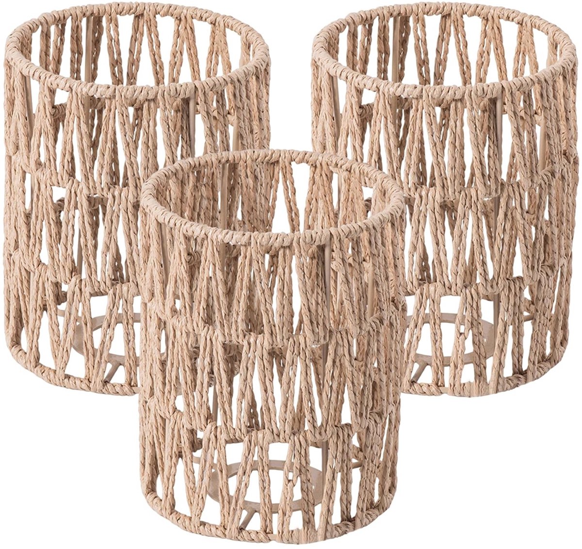 Omgoods - Rieten Lampenkap - Hanglamp Accessoire voor Tafel- en Hanglampen