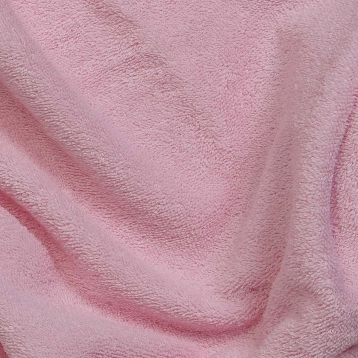 Omgoods - Zachte Katoenen Badstof voor Handdoeken en Badjassen 100 x 160 cm Roze