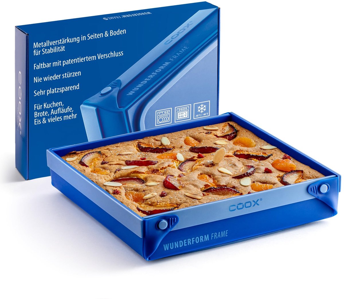 Omgoods - Foldable Silicone Bread Pan - De Eerste Vouwbare Siliconen Bakvorm voor Brood en Taarten