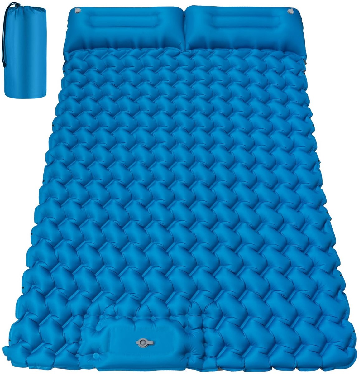 Omgoods - Opblaasbare Luchtmatras voor 2 Personen - 9cm Dikte, 200x130cm