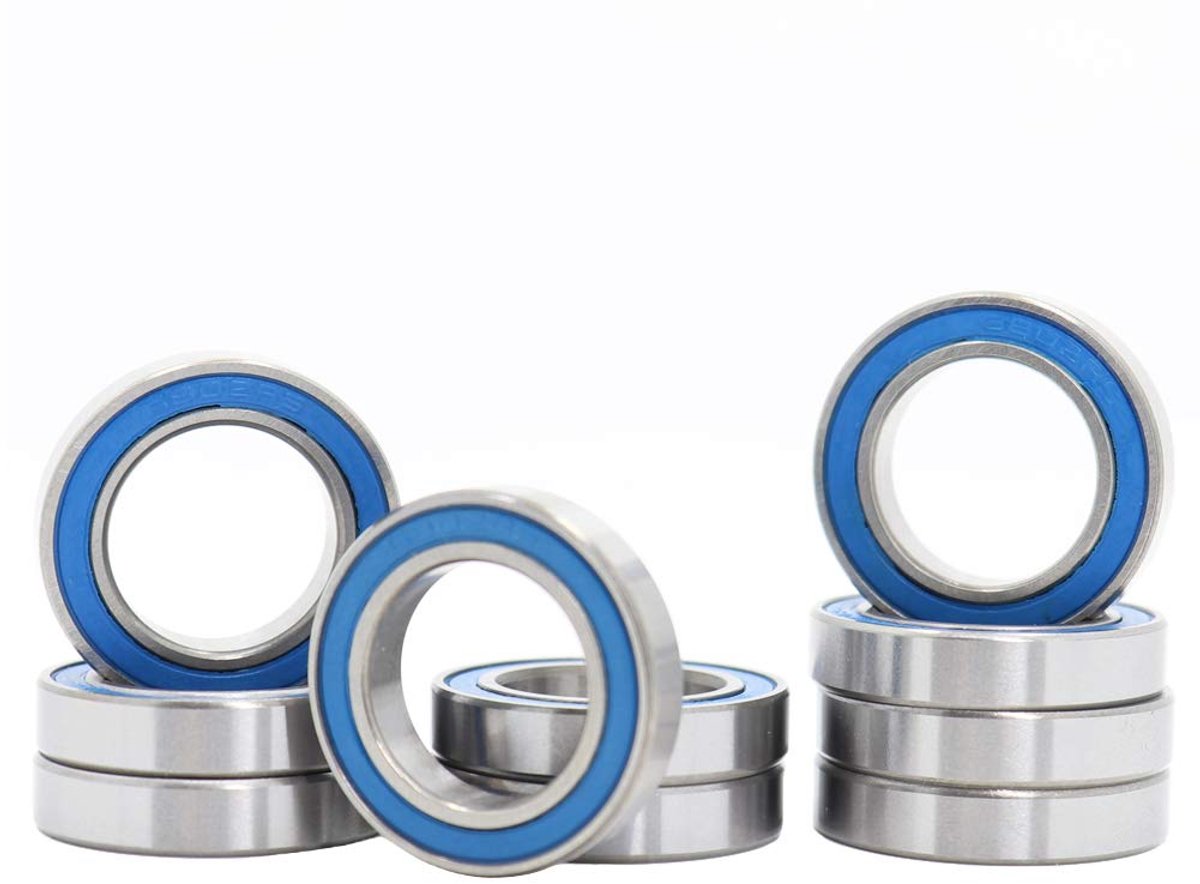 15 x 24 x 5 mm 6802RS Ball Bearing ABEC-3 6802-2RS Blue Sealed Pack van 10 stuks