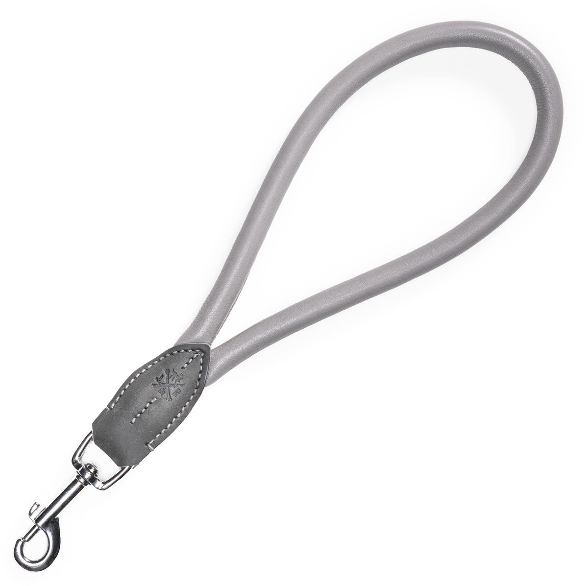Omgoods - Korte Lederen Hondriem Bear 30 cm - Hoogwaardige Lederen Leash