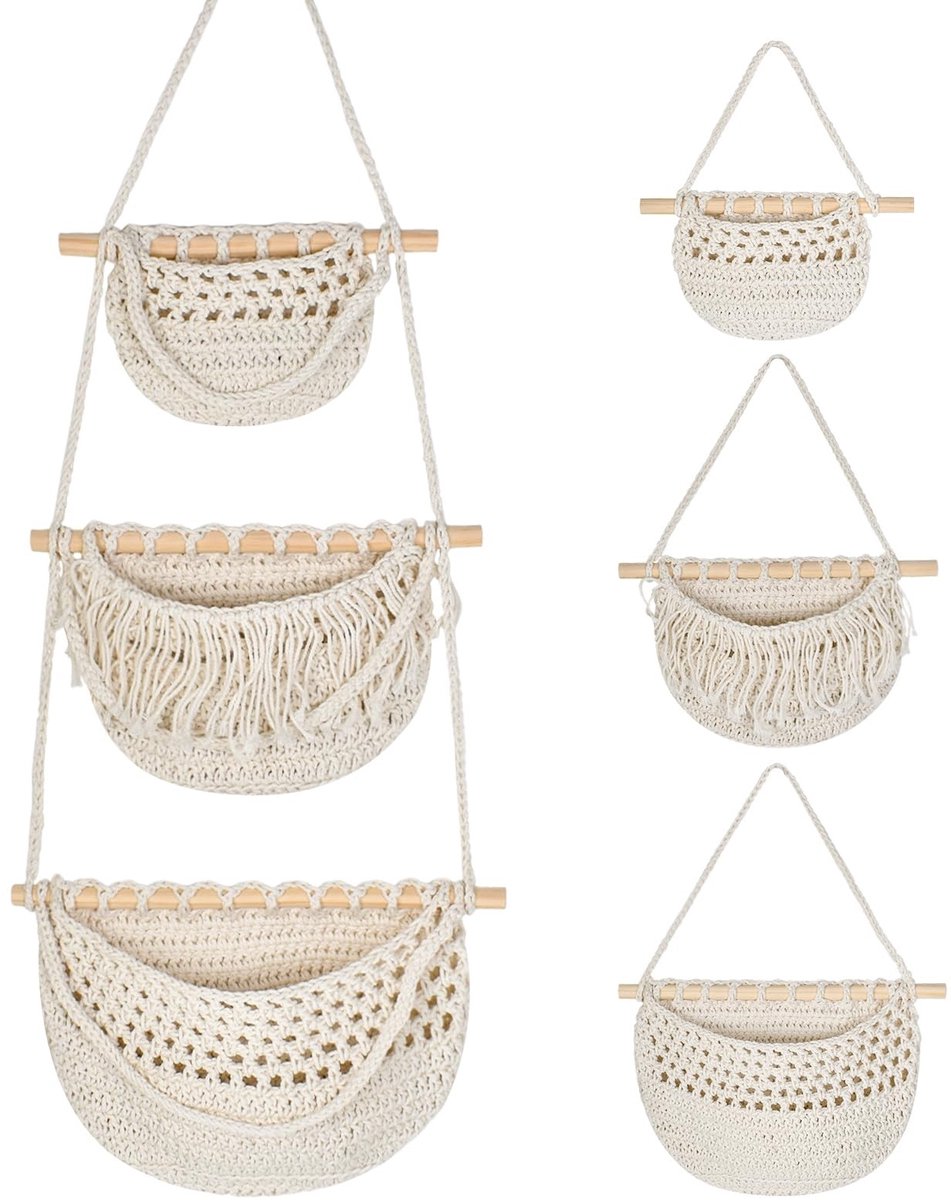Omgoods - Hangende Wandtas Organizer - Opbergtas voor Kinderen met Compartimenten