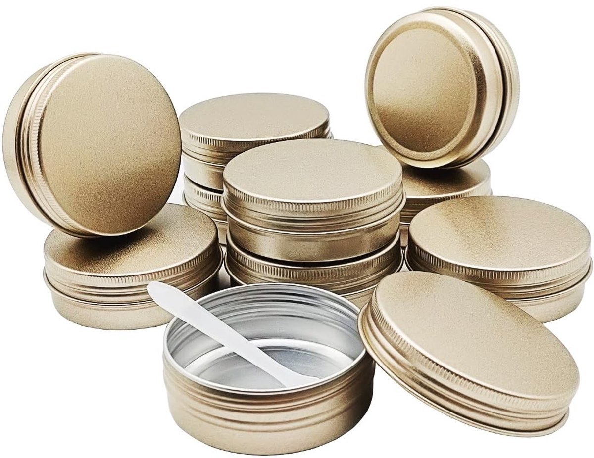 Omgoods - 10 x 60ml Aluminium Cans voor Cosmetica - Ideaal voor Reis en Organisatie