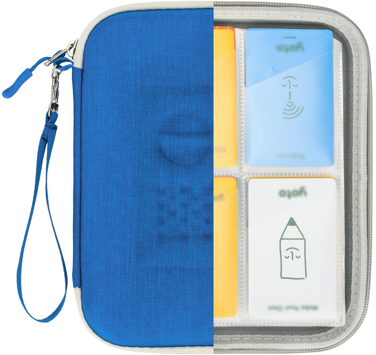 Omgoods - Yoto Kaartenhouder met Zipper en 88 Kaarten Capaciteit