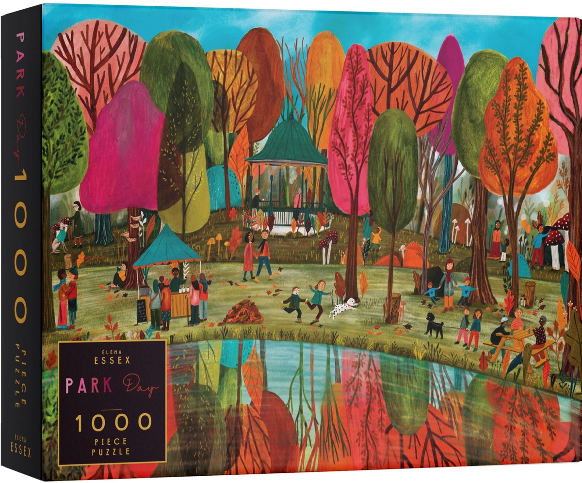 Omgoods - Volwassen Puzzel 1000 Stukken - Park Day