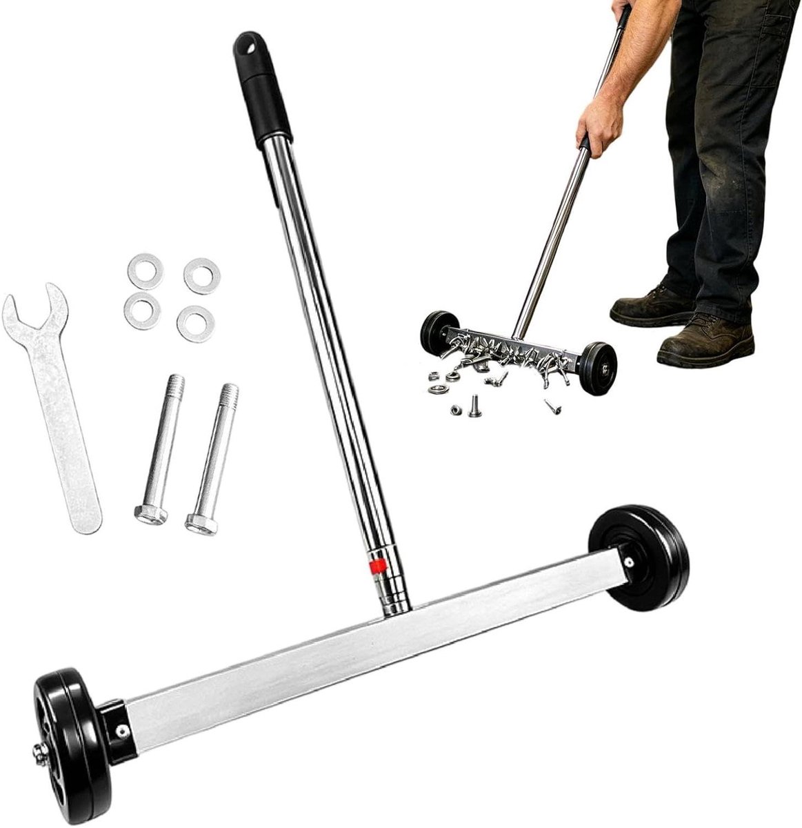 Magnetische Pickup Tool - Magneet Grijper - Metaal Oprapen - Ergonomisch Ontwerp - 44 cm - Niet gespecificeerd
