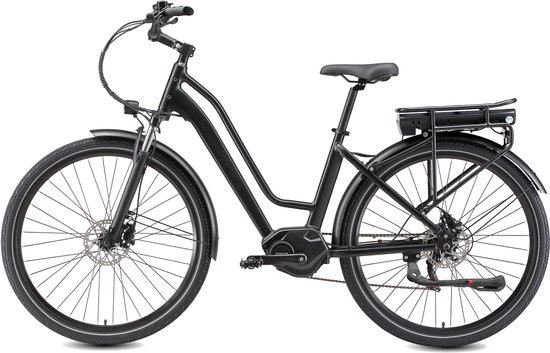 Maxtron Urban8 Elektrische stadsfiets - 28 inch - 250W middenmotor - koppelsensor - 460,8 Wh accu - Shimano versnellingen - hydraulische schijfremmen - zwart van Maxtron — afbeelding 2