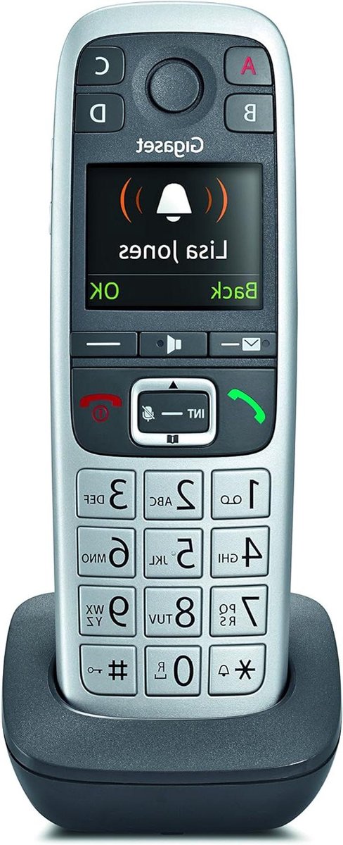 Draadloze Telefoon - Extra Handset - Gemakkelijk Bellen - Noodoproepknop - Groottoetsen - Grijs