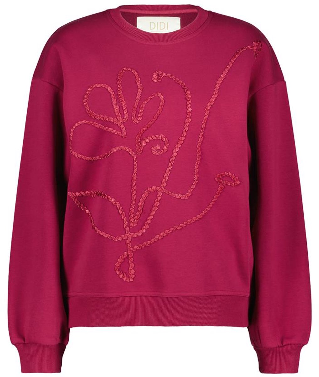 DIDI Dames Sweater Heart Red plum maat 46