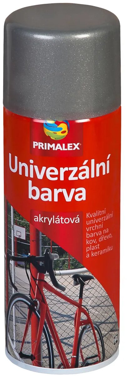 Primalex Universele verf 400ml, RAL 9007 Grijs aluminium