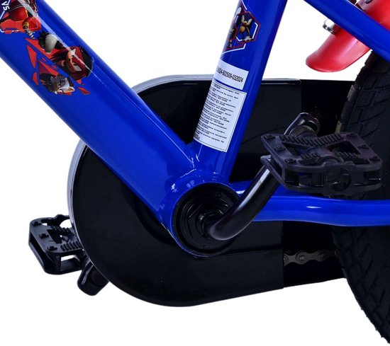 Turbo Crew Kinderfiets - Jongens - 12 inch - Blauw Rood — afbeelding 5