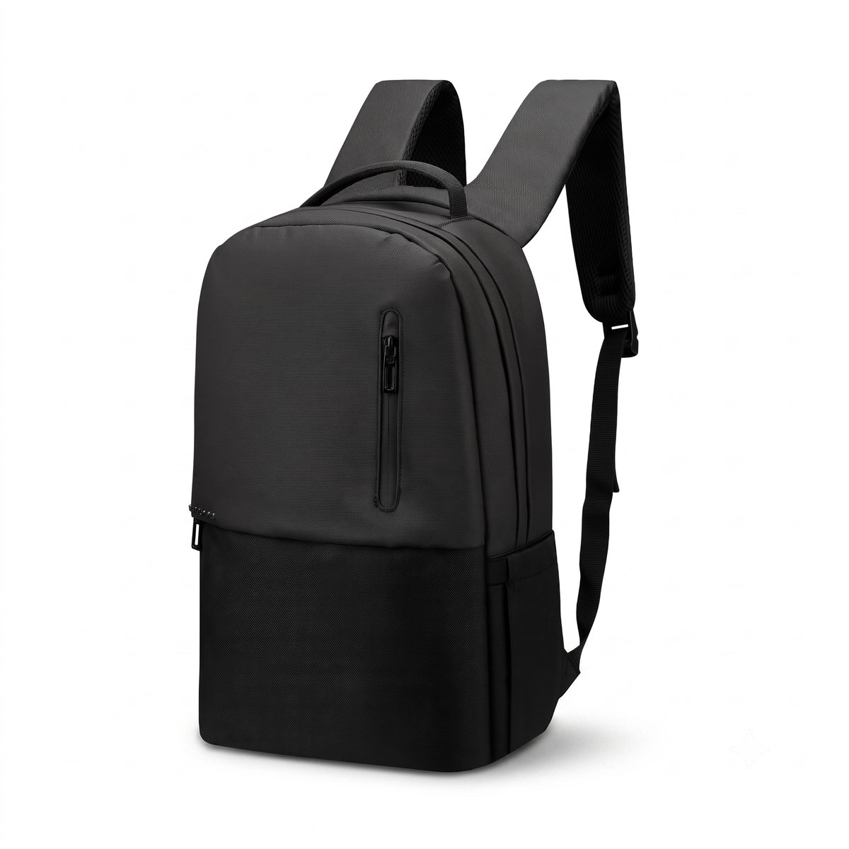 Volkano Rugzak - Focus Serie - Laptoptas 15,6 Inch - Inclusief Draadloze Muis - Unisex - Rugtas - Waterafstotend - Zwart