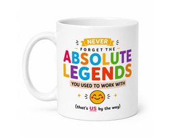 Afscheid Collega Cadeau – Grappige Collega Mok – Good Luck Mug – Cadeau voor Nieuwe Baan – Keramische Koffiemok & Theemok 330 ml