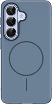 Coque imoshion - Compatible avec Samsung Galaxy S26 - Coque arrière colorée avec anneau magnétique fin compatible MagSafe - Bleu foncé