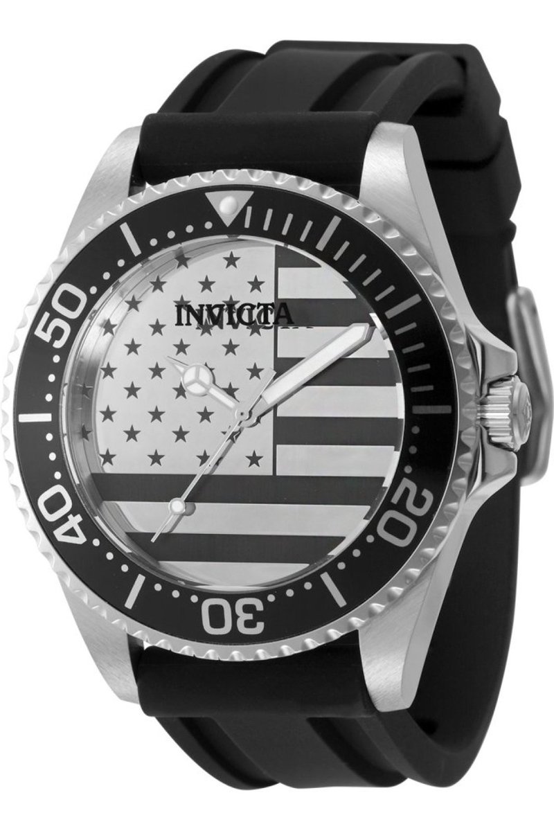 Invicta Pro Diver 50418 Heren Quartz Horloge - 45 mm