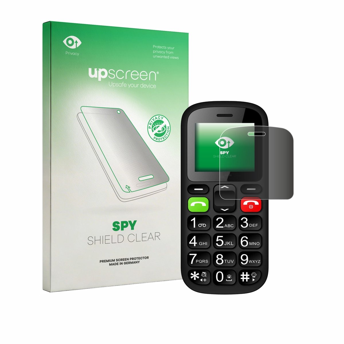 upscreen - privacy screenprotector voor artfone CS181 - Folie Beschermfolie Blauwlichtfilter